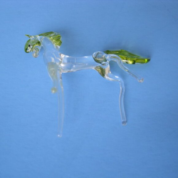 Blown Glass Horse Vintage - Picture 7 of 11